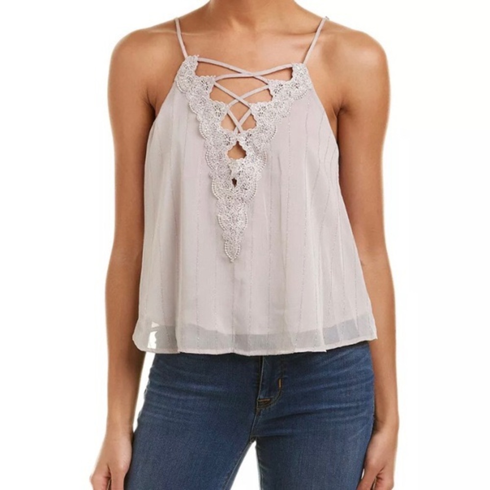 ASTR The Label Lace Up Cami